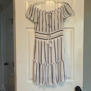 American eagle off the shoulder dress